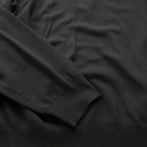 Jos. A. Bank Black 100% Merino Wool Sweater Size XL - Picture 4 of 5